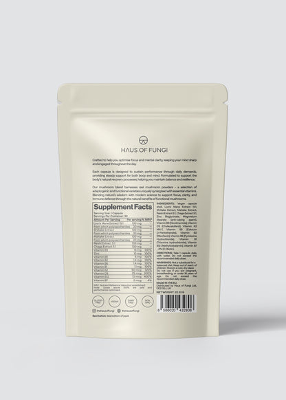 Haus of Fungi | Mushroom Blend + Vitamins